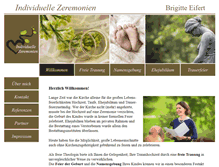 Tablet Screenshot of individuelle-zeremonien.de
